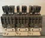 Lot Of Abb CA5 Auxiliary Contact Block A600 Q300 A1+ -A2 24V Dc R84 Used Stock. Fixed Price $44.95.