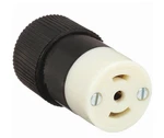 Bryant 7484NC Locking Connector, 15 Amp, 125/250VAC, 3P, 3W, Nema ML-3, Nylon. Fixed Price $17.99.