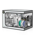 Topcube 3D Printer Enclosure For Bambu Lab A1 Mini Combo, Silver. Fixed Price $94.76.