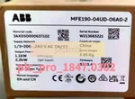 1PCS Brand New Abb MFE190-04UD-06A0-2 Servo Driver Fast Shipment. Fixed Price $724.36.