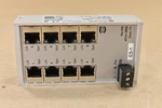 Harting Ha-vis Econ 2080B-A, Industrial Unmanaged Ethernet Switch, 8-PORT. Fixed Price $50.00.