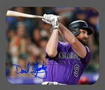 Daniel Murphy Colorado Rockies Facsimile Autographed Mouse Pad ITEM#7306. Fixed Price $23.99.