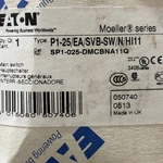 Eaton P1-25/EA/SVB-SW/N/HI11, SP1-025-DMCBNA11Q, Main Switch, New From Surplus. Fixed Price $46.59.
