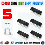 5PCS CD4021BE Static 8-BIT Shift Register Cmos DIP-16 Usa. Fixed Price $6.20.