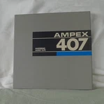 Ampex 407 To Pro Mastering Audio Tape 1/4" 3600' 10.5" Metal Reel Nab Hub. Fixed Price $47.99.