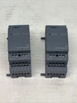(2X) Siemens 6ED1055-1MD00-0BA2 AM2 Rtd Expansion Module Used Usa Seller. Fixed Price $115.00.