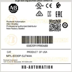 New MPL-B330P-SJ74AA Servo Motor Ab Brand In Box MPLB330PSJ74AA Zy. Fixed Price $3148.65.