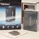 Trendnet 10-PORT Industrial Gigabit Din-rail Network Switch TI-G102 New. Fixed Price $99.99.