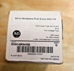 New Sealed Allen Bradley CAT-800H-QRAH2B-G 12-130V 30MM Momentary Push Button. Fixed Price $64.99.