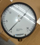 Ashcroft 45-2462-SS-04L-30# 4-1/2" Duragauge, Polypropylene Case, Stainless 316L. Fixed Price $59.95.