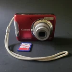 Canon Powershot A480 Red Compact Digital Camera 10MP 3.3X Zoom & Sd Card Works. Fixed Price $89.54.