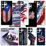 Flag Banner Themed Phone Case For Samsung S26 Ultra S24 S25 S23 Shockproof Cover. Fixed Price $13.39.