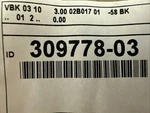 Heidenhain Connecting Cable Meter 309778-03 New Sealed Bag. Fixed Price $121.00.
