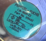 Pepperl+fuchs CJ8-18GM-E2 Proximity Sensor Part No. 019462. Fixed Price $150.00.