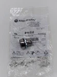 Allen-bradley 800FM-F2 Ser.a Black Flush Pushbutton. Fixed Price $12.30.