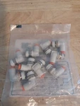 Smc KQ2L03-34NS Fitting Male Elbow Pust-to-connect 5/32" Od 1/8" Npt 10 Pack. Fixed Price $24.00.