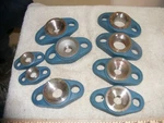 Lot Of 9 Parker Flange 300051 300077. Fixed Price $79.99.
