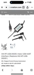 Pepperl+fuchs HM-MT-USB-010031 Viator Interface For Hart Networks Rev 1.3. Fixed Price $475.00.