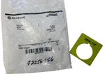 (new Lot Of 2) Allen Bradley 800T-X504Y Series Legend Plate , Emerg. Stop. Fixed Price $10.00.