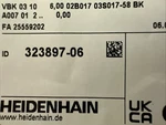 Heidenhain Connecting Cable Meter 323897-06 New Sealed Bag. Fixed Price $197.00.