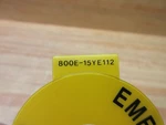 Allen Bradley 800E-15YE112 Legend Plate 60MM Ser (pack Of 3). Fixed Price $56.62.