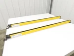 Allen Bradley Guardshield Safety Light Curtain Transmitter/receiver Set 1120MM. Fixed Price $1199.99.