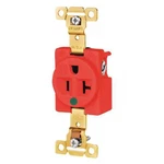 Bryant 8310RED Straight Blade Receptacle, 5-20R, A, 125V Ac, Pole, Wire,. Fixed Price $20.88.