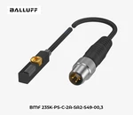 Balluff BMF00C4 235K-PS-C-2A-SA2-S49-00,3 Magnetic Sensor M8X1-MALE 3-PIN. Fixed Price $49.99.
