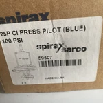 Spiral Sarco, 59607, 25P Press Pilot ( Blue ) 100 Psi. Fixed Price $650.00.