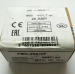 10PCS/NEW Bussmann FWC-20A10F Fuse 600V. Fixed Price $138.87.