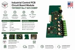 Industrial Control Pcb Circuit Board Module 110119001 Rev F M/s Ckbrp. Fixed Price $113.87.