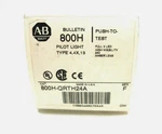 Allen Bradley Amber Led Push To Test 24VDC 800H-QRTH24A Pilot Light Ser. F. Fixed Price $50.00.