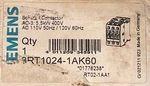 Siemens Contactor 3RT104-1AK60 120V Coil 12A 60HZ Pole 400V 35A. Fixed Price $39.99.