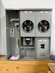Siemens 200A Dual Electric Meter Panel WEPK2211. Fixed Price $599.99.