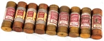 Lot Of 9 - JKS6 Bussmann Amp Fuse Class Next Day Option. Fixed Price $47.50.