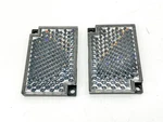 New Lot Of 2 Omron E39-R1 Sensor Reflector No Box. Fixed Price $29.95.