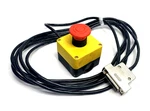 Idec HW1X-BV402-R Emergency Stop Pushbutton Enclosure, DB25, Twist-release. Fixed Price $48.44.