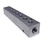 Pneumadyne M10-125-8-SS Manifold, Stainless Steel, Npt, 6-1/4 In.. Fixed Price $114.99.