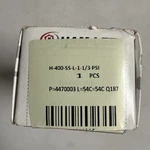 New Ham-let H-400-SS-L-1-1/3 Psi Valve. Fixed Price $99.98.