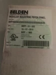 Sealed New Belden Hirschmann Mipp Ad CSD4 Port Utp Industrial Patch Panel. Fixed Price $175.00.
