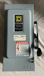 CD222N, Square Series F, Type Cd, F1 General Duty Safety Switch,. Fixed Price $145.00.