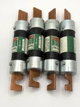 Lot Of 4 Bussmann Eaton FRN-R-100 Fusetron 100A 250V Class RK5 Dual Element. Fixed Price $34.99.