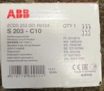 Abb Breakers S203-C10 Miniature Circuit Pole, Amps. Fixed Price $20.77.