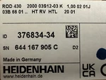 Heidenhain Rod 430 2000 Line Rotary Encoder 295446-34 376834-34 New Box. Fixed Price $491.00.