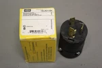 Hubbell Valise Twist Lock Plug HBL2621VBK Pole 3 Wire New. Fixed Price $24.99.