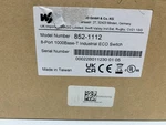 Wago 852-1112 Industrial Eco Switch 8-PORT 1000BASE-T. Fixed Price $188.88.