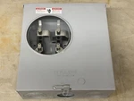 Siemens 600VAC 200AMP 1-PHASE 3-WIRE 4-JAW 1-POSITION Horn Bypass Ringless Meter. Fixed Price $75.00.