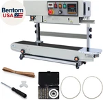 Automatic Continuous Band Sealer With Stand - Industrial Bag Sealing Machine. Fixed Price $438.87.