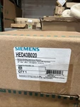 HED43B020 Siemens 3POLE 20AMP 480V 42KA Circuit Breaker New In Box. Fixed Price $325.00.