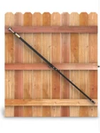 True Latch (open Box) 7 Telescopic Anti Sag Gate Brace - For Wood Fences. Fixed Price $64.97.